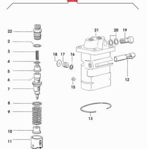 POMPA INIEZIONE BOSCH Cod. 2.4629.150.0/10 SDF