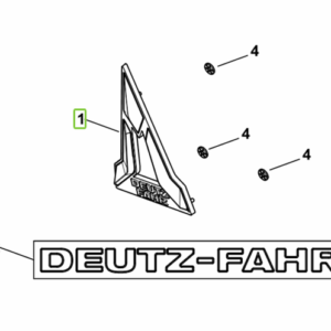 SIMBOLO GRAFICO DEUTZ-FAHR Cod. 0.020.6253.0 SDF